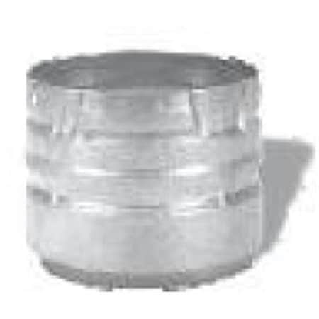 Dura-Vent Dura-Vent 4PVP-AD PelletVent Pro 4" Pellet Chimney Stainless Steel Appliance Adapter 4PVP-AD